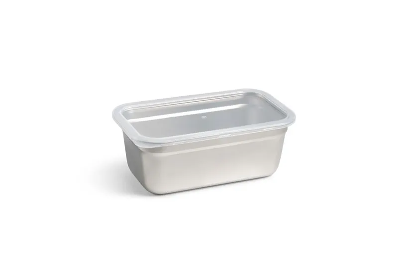 XTC Gelato 批發容器 — 2.5 公升金屬長方桶