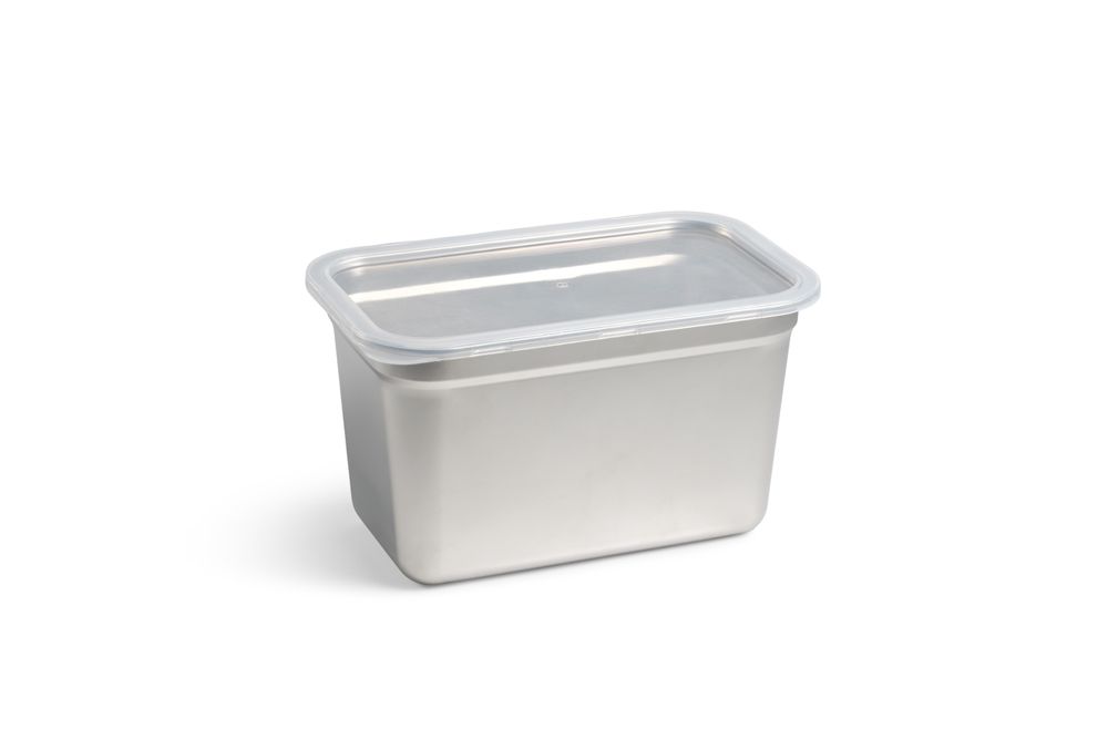 XTC Gelato wholesale container — 3.5lt metal tub