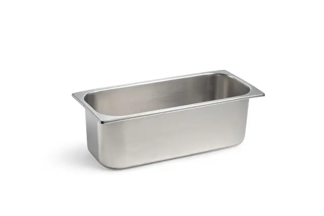 XTC Gelato wholesale container — 5lt metal rectangular tub